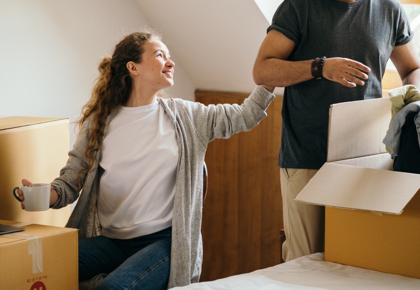 moving to another house